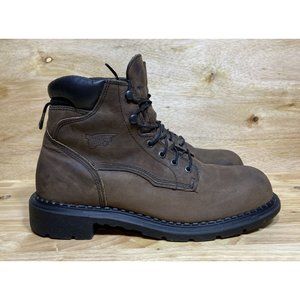 Brown Leather Soft Toe Waterproof Usa 
